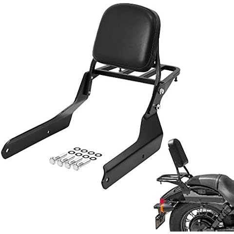 TCMT Backrest Sissy Bar + Luggage Rack for Honda Shadow Cover