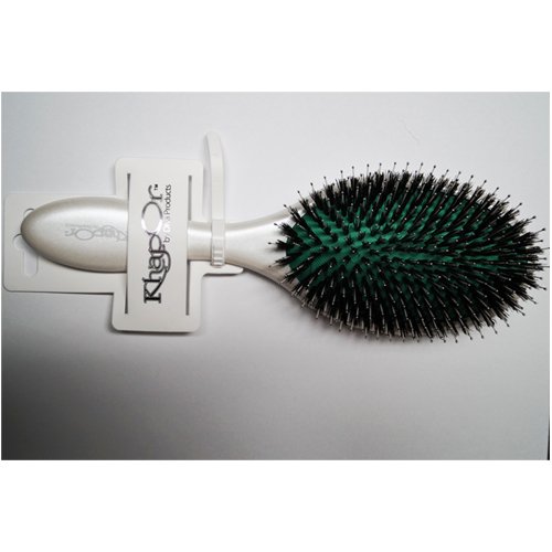 by Diva Products Premium Flexible Oval Cushion Hair Brush