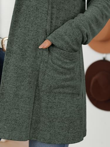 Image of LILLUSORY Cardigan Sweaters for Women Lightweight Cardigans Fall Outfits | Open Front Long Cardigan with Pockets, Business Casual Outfits, Airport Travel Outfits, Teacher Outfits, 2026 Fall Fashion