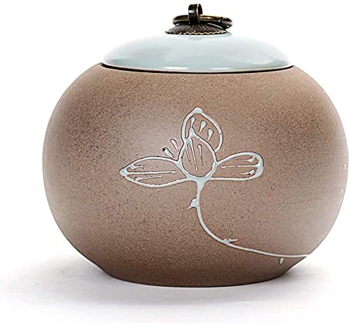 Urne cinerarie Bare e Urne Cinerarie Funeral urna Mini urne funerarie Urne funerarie Keepsake Ceneri Urne funerarie in Ceramica per Adulti o Animali Domestici a casa YSDKJ1522(Color:E)