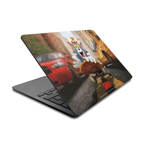 Autocollant vinyle MacBook Air 13.6 A2681 anti-rayures au motif Tom and Jerry