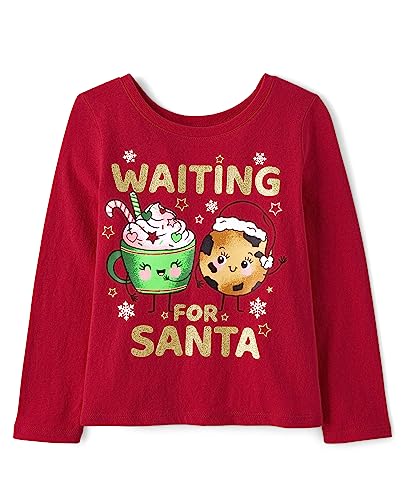 Image of The Children's Place Unisex-Baby and Toddler All Holidays Long Sleeve Graphic T-Shirts