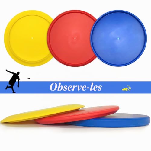 Naissgo Ensemble de 6 disques de disc golf, set de disc golf professionnel, putter, mid-range, driver, disque de disc golf de taille régulière pour adultes et enfants Naissgo Ensemble de 6 disques de – vue 5