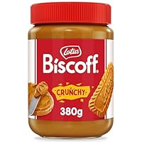 Lotus Biscoff | Süßer Brotaufstrich | Knusprig | Karamellisierter Keksgeschmack | Vegan | Nussfrei | Kein Zusatz von Aromen oder Farbstoffen | PET Glas | 380g
