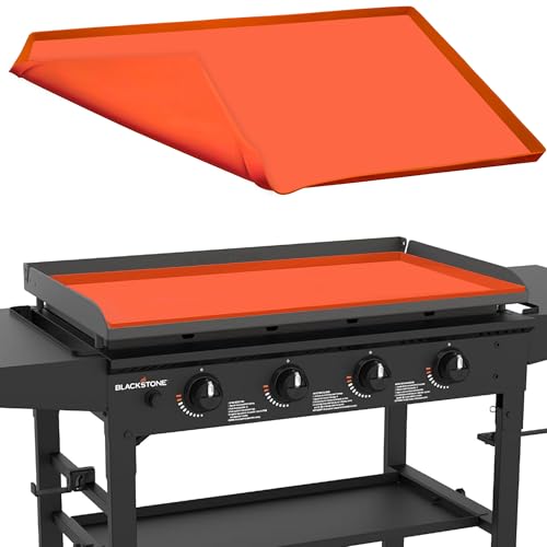 36' Premium Silicone Griddle Mat for Blackstone 36 Inch Grill, Heavy Duty Food Grade Silicone Griddle Cover, Keep Your Grill Clean and Rust-Free All Year Long