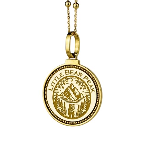 Pendentif renard tribal en argent 925 gravé LK_ENGP_0497 pour homme et femme