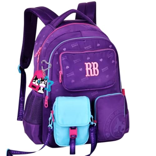 Rebecca Bonbon Mochila 2 Em 1 Feminina Com Bag (Roxa)