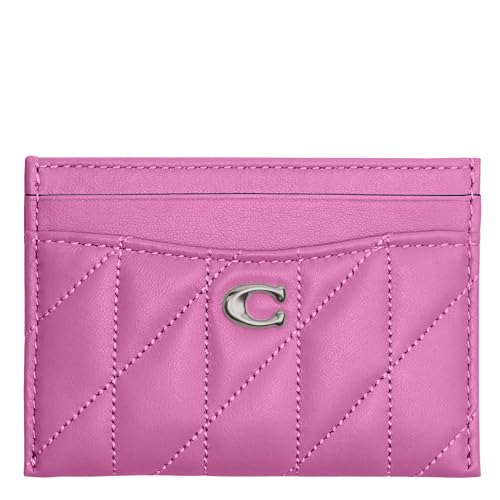Coach Women's Quilted Essential Case Accessory-Travelers Card Sleeves, LH/Fuschia, One Size