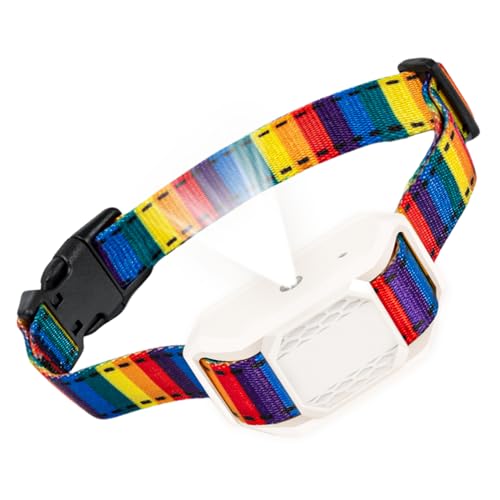 NoMoreBark Bark Collar,Spray Bark Collar with 3 Adjustable Spray & Sensitivity Level,Rechargeable Citronella Dog Collar,No Bark Collar for Small Medium Large Dog(No Spary Refill), White