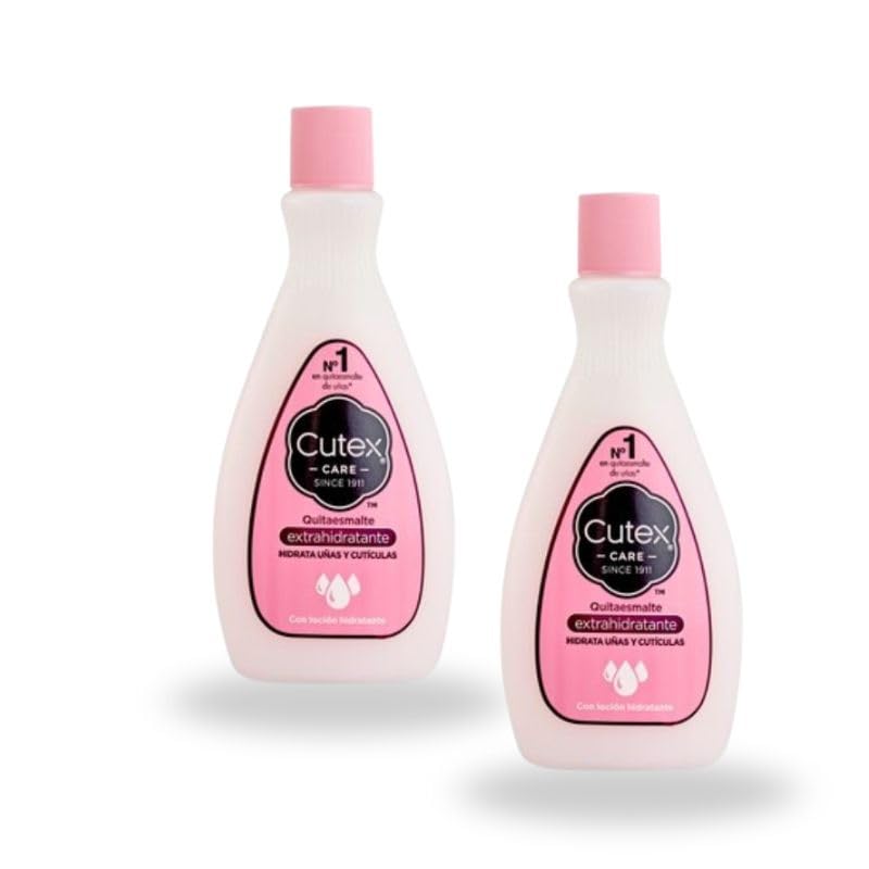 Quitaesmalte Extrahidratante 200 ml – Lote de 2 unidades