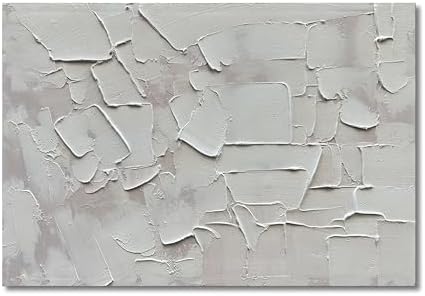 NANKAI Art 45x30 inches Modern Minimalist Art Painting White Text...