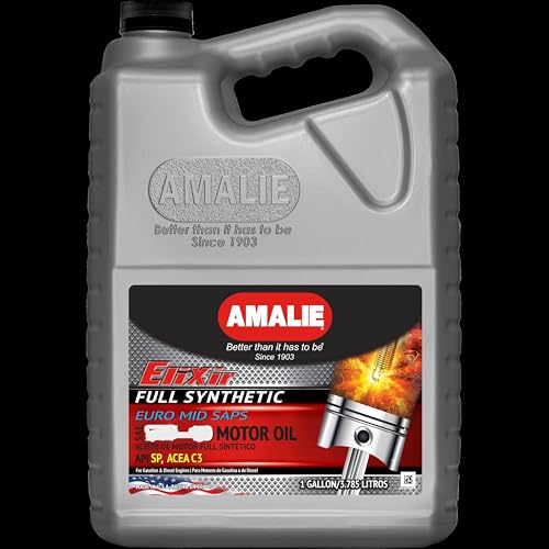 Aceite para motor 5W-30 sintético Amalie 1 galón pack 4