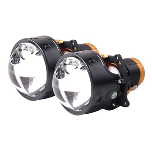 Faros de coche, bombillas de faros/coche L70 12V 144W 6000K Bi LED lente de proyector faro directo 32500LUX for H4 H7 9005 9006 accesorios de coche