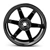 Tbest Mozzo Ruota RC, Mozzo Cerchio Ruota in Lega di Alluminio 4 Pezzi per Auto RC Drift Universale 1/10(Nero) #4