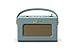 Produktbild Roberts Rev-UNO Retro-Radio mit DAB+/UKW-Empfang und Bluetooth, Türkis-Blau (Duck Egg)