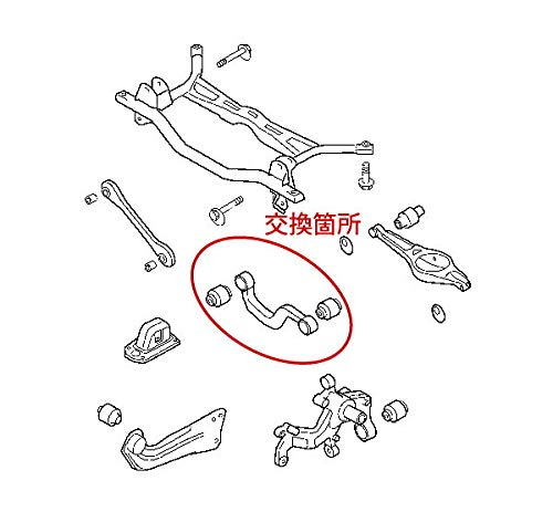 Amazon | SKID RACING A3 TT キャンバーアーム 調整式 リア ピロ
