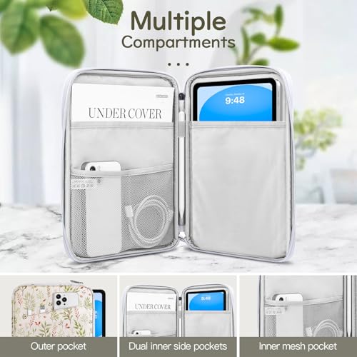 Dadanism 9-11 Inch Tablet Sleeve Case for iPad 10.2 2021-2019, iPad Pro 11 2021-2018, iPad Air 4 10.9 2020, Galaxy Tab A8 10.5 2022, Tab A7/S6 Lite 10.4 2020, Tablet Protective Sleeve Bag - Image 4