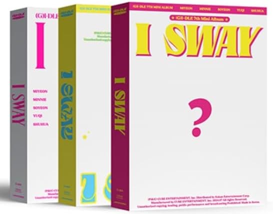 Generic - (G) I-DLE - 7th Mini Album [I SWAY] SET + Official Exclusive Photocard Random 3 out of 5