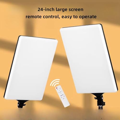 Image of GiftMax RL-24 21inch LED Video Soft Light Panel, 90W for Studio Photography | Video Recording | Conference | YouTube,2700K-5700K CRI95+ | with Remote Control