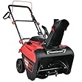 PowerSmart Single-Stage Gas Snow Blower with Electric Start, 21-Inch, 212cc 4-Stroke Engine, LED Light