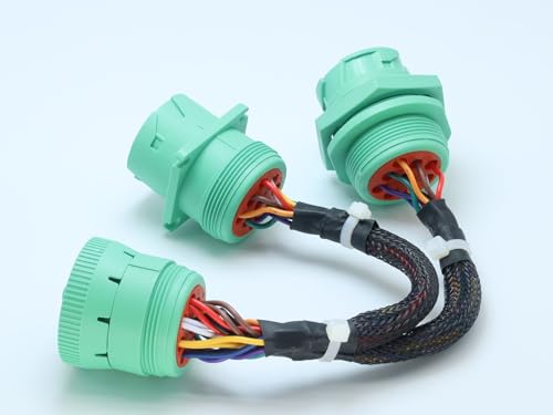 J1939 ELD Splitter Y Cable 9 Pin J1939 Male to 2 Female Extension Splitter Y Cable 1ft/30cm by MITOB - Used condition - Image 3