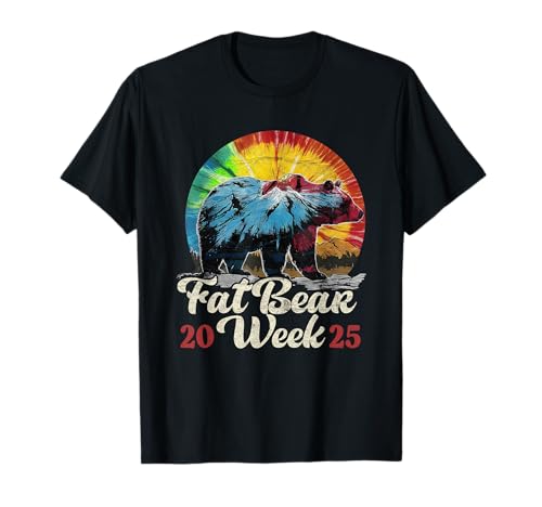 Fat Bear 2025 Fat Bear Week Protect Animal Lovers T-Shirt