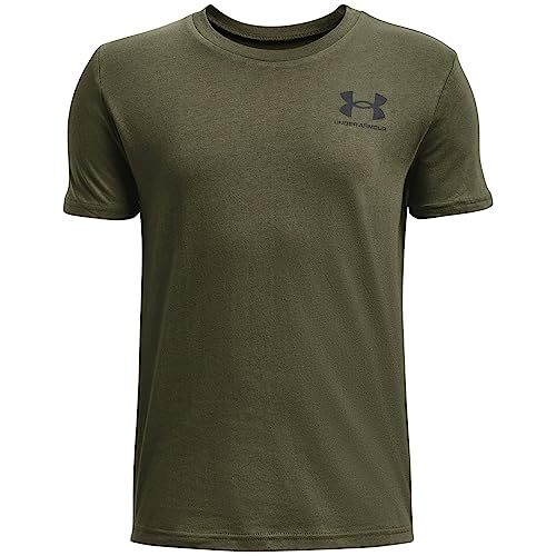 Image of Under Armour Boys' Sportstyle Left Chest Short-Sleeve T-Shirt
