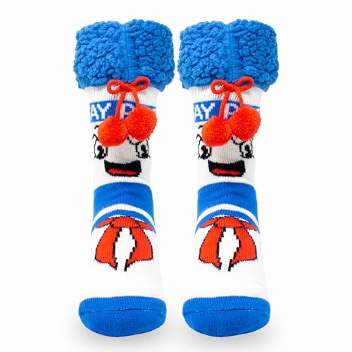 Image of Ripple Junction Ghostbusters Adult Movie Soft Sherpa Crew Sleep Socks
