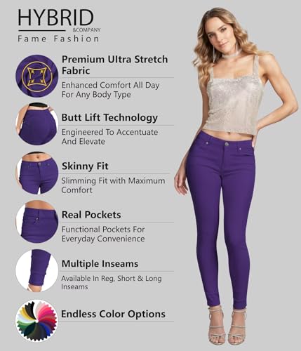 Image of Hybrid & Company Women's Stretch Denim Jeans