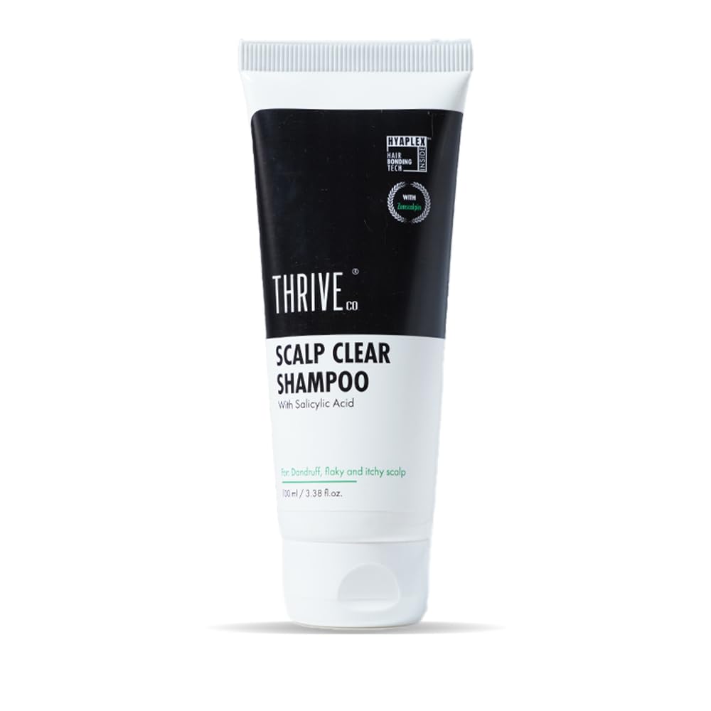 ThriveCo Anti Dandruff Scalp Clear Shampoo | Removes Dandruff From Source | Helps With flaky, Itching, Irritation & Redness Accompanying Dandruff | 100% Effective with First Use | With clinically proven Zenscalpin™, Octopirox, Salicylic Acid Formulation | For Men & Women | 100ml-image-30