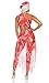 Forplay Women's Meat and Greet Celebrity Costume, Red, XS/S