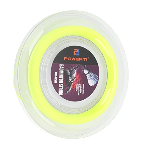 Rehomy Corda de raquete de badminton 0,72 mm 200 m Carretel de fio de raquete para treinamento diári