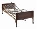 Full Electric Hospital Bed with Half Rails Included - for Home Care Use and Medical Facilities - Fully Adjustable, Easy Transport Casters, Remote - 80" x 36" - No Mattress