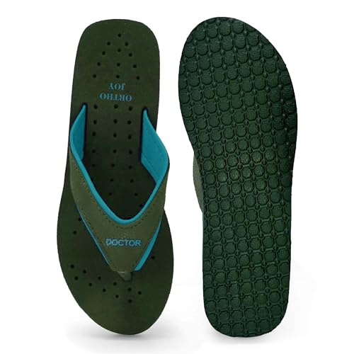 Image of ORTHO JOY Doctor Orthopedic Soft Slippers For Ladies Daily Use /mcr chappals for women /ortho slippers women