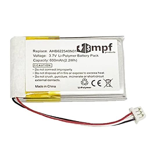 MPF Products 600mAh AHB622540N01 Battery Replacement Compatible with Sennheiser HD 4.40, HD 4.50, Urbanite XL, Momentum 2.0 Wireless Bluetooth Headphones