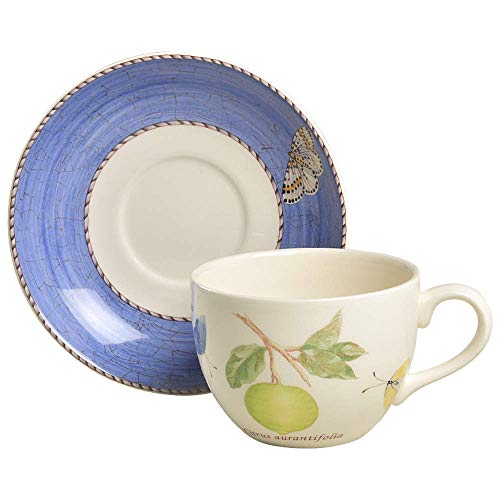 Wedgwood Sarah's Garden Fine Earthenware Teacup and Saucer