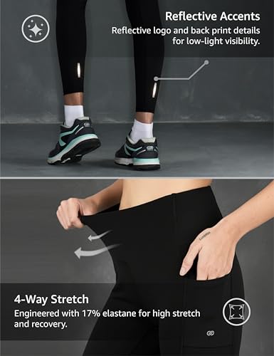 Image of Symbol Premium Women's Ankle-Length Super Stretch Sports Leggings | Snug Fit | Moisture-Wicking | Activewear | Gym | Yoga | Running (Available in Plus Sizes)