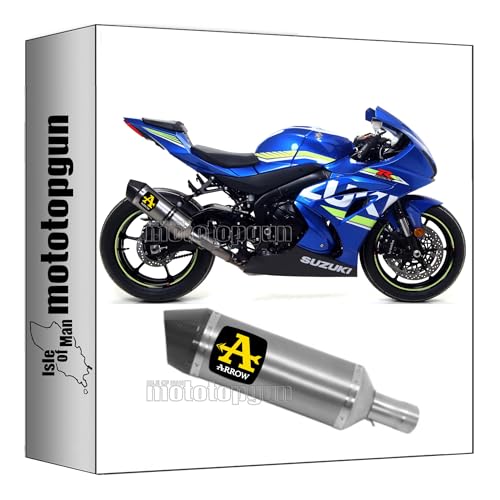 Pot echappement Arrow Race-Tech carbone Suzuki GSX-R 1000 2017