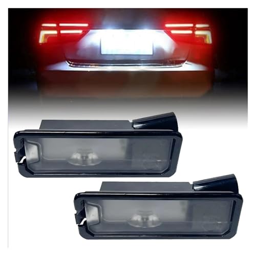 Luz LED para matrícula blanca brillante para Beetle B7 Scirocco 3