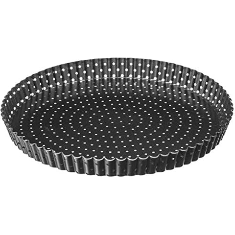 Plato de pastel de metal de 28cm Cover