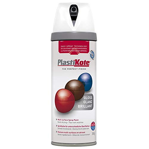 PLASTKT Twist & Spray Gloss 400ML PB White