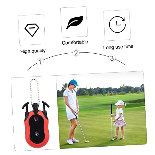 Yardwe Contador Dual de Marcador para Golf, 2 piezas, Plástico, Rojo miniatura 2