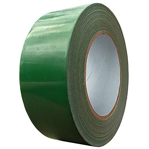 Get Discount 70% Price Exa Duct Tape 1.88 Inches x 60 Yards, Duct Tape for Crafts, Extra Strength, No Residue, DIY, Repairs, Indoor Outdoor Use, Book Repair, Must Have Garage Tool (1.88 X 60 Yards) (Dark Green)