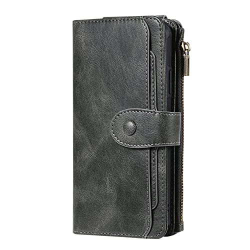 Étui en cuir avec fentes pour cartes et housse magnétique amovible iPhone 11 Pro