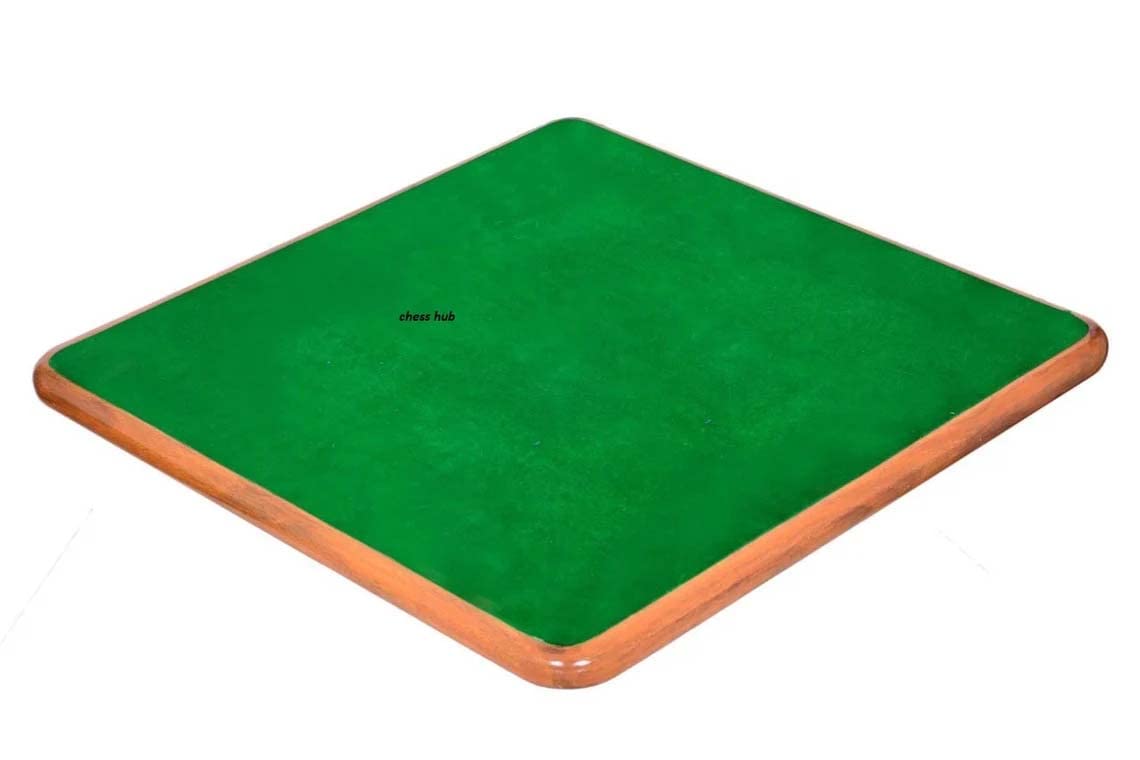 Échiquier en bois fait à la main de 40,6 cm | Échiquier de luxe | En palissandre doré et bois d'érable | Amateurs d'échecs