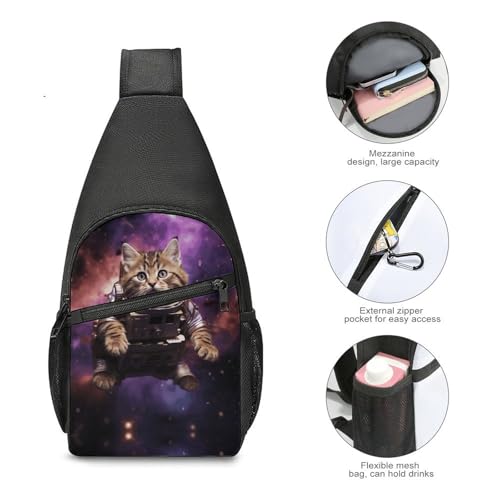 Bolso tipo sling compacto para ciclismo y senderismo miniatura 5