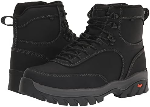 Lugz Men's Diablo Hi Fashion Boot, Black/Forged Iron, 10.5 | Image 6