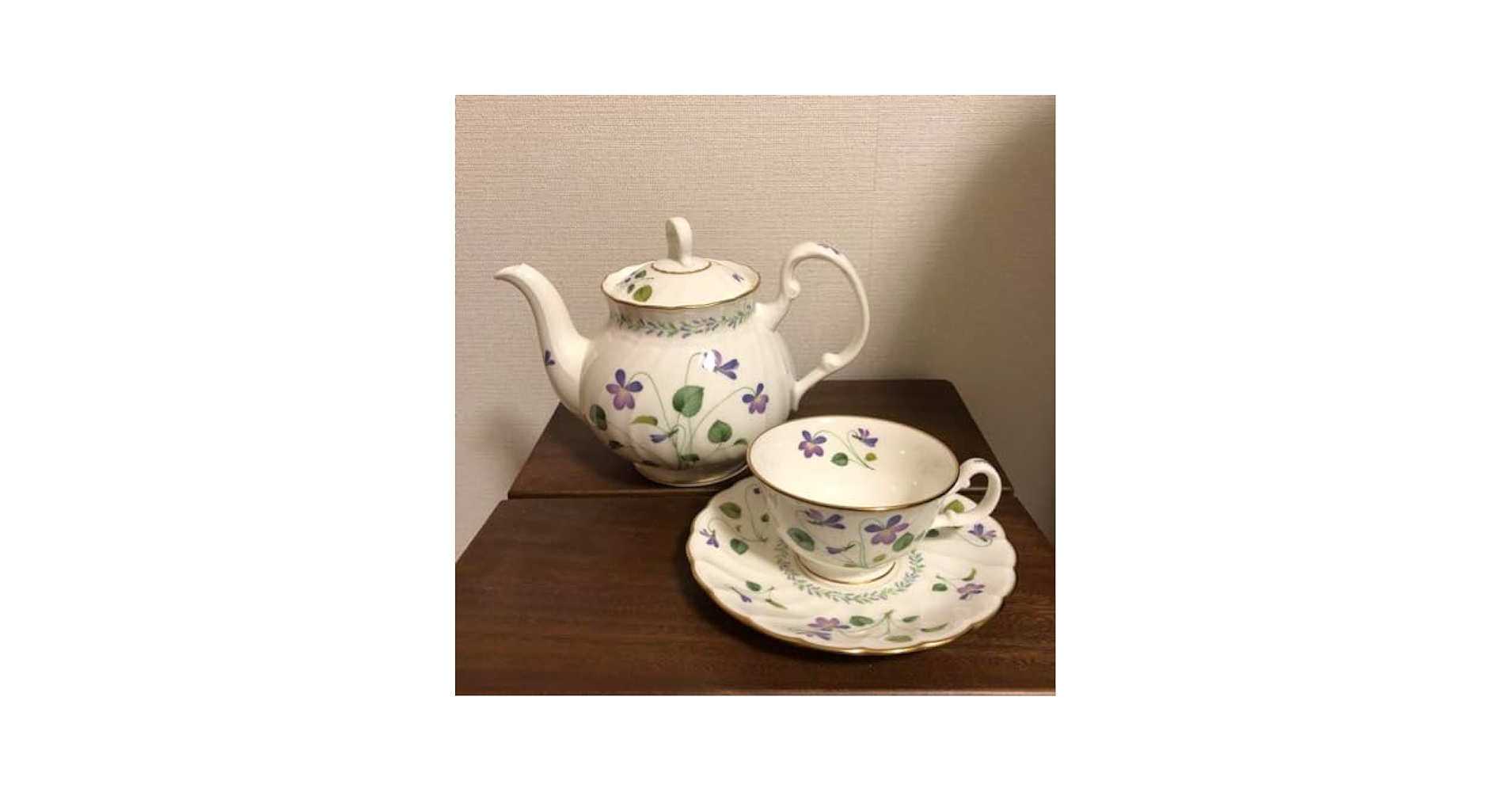 Amazon.co.jp: 済ノリタケ バイオレットドリーム ティーポットと