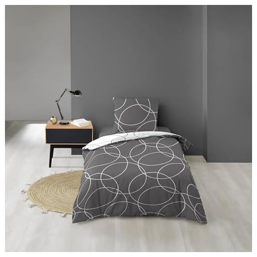 douceur d'intérieur, Parure 2 Pièces (140 x 200 cm) Elton, Microfibre