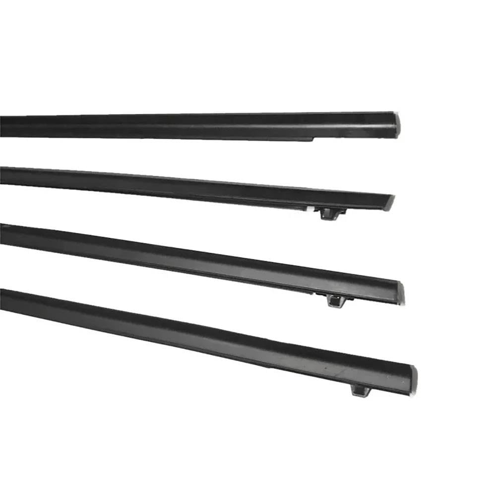 Per Fit 2009-2014, 4 Pezzi, Guarnizione Esterna Per Finestrini, Laterali, In Gomma, Modanatura Protettiva Per Guarnizioni Finestrino Automobile